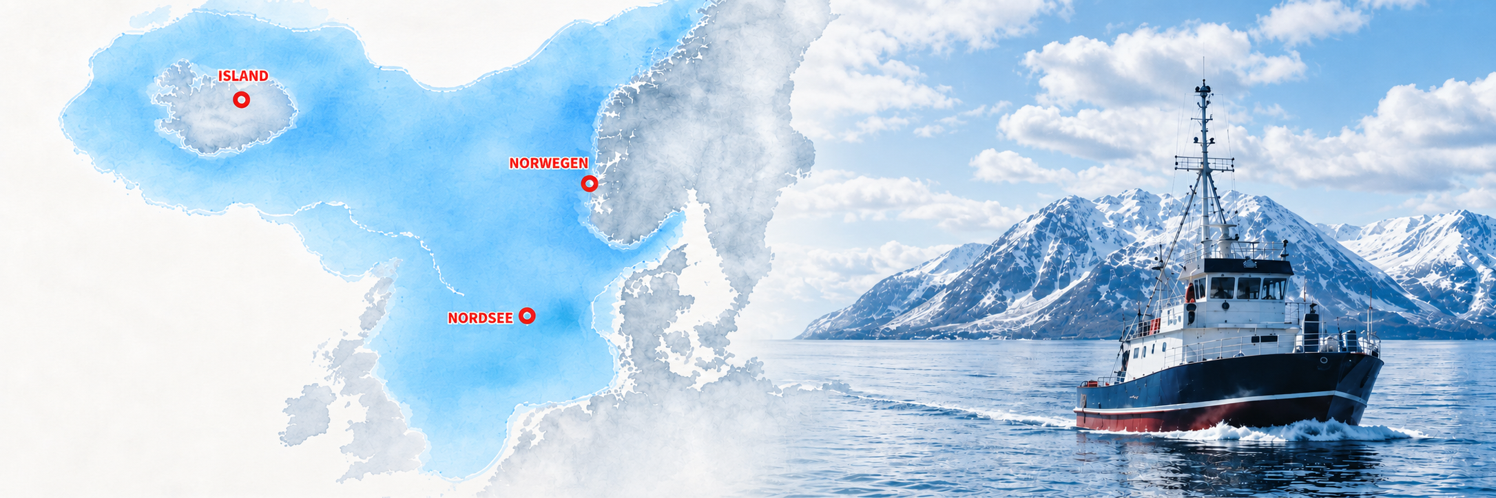 Herkunft des ANKER Herings aus Island, Norwegen und der Nordsee sowie Verarbeitung in Dassow