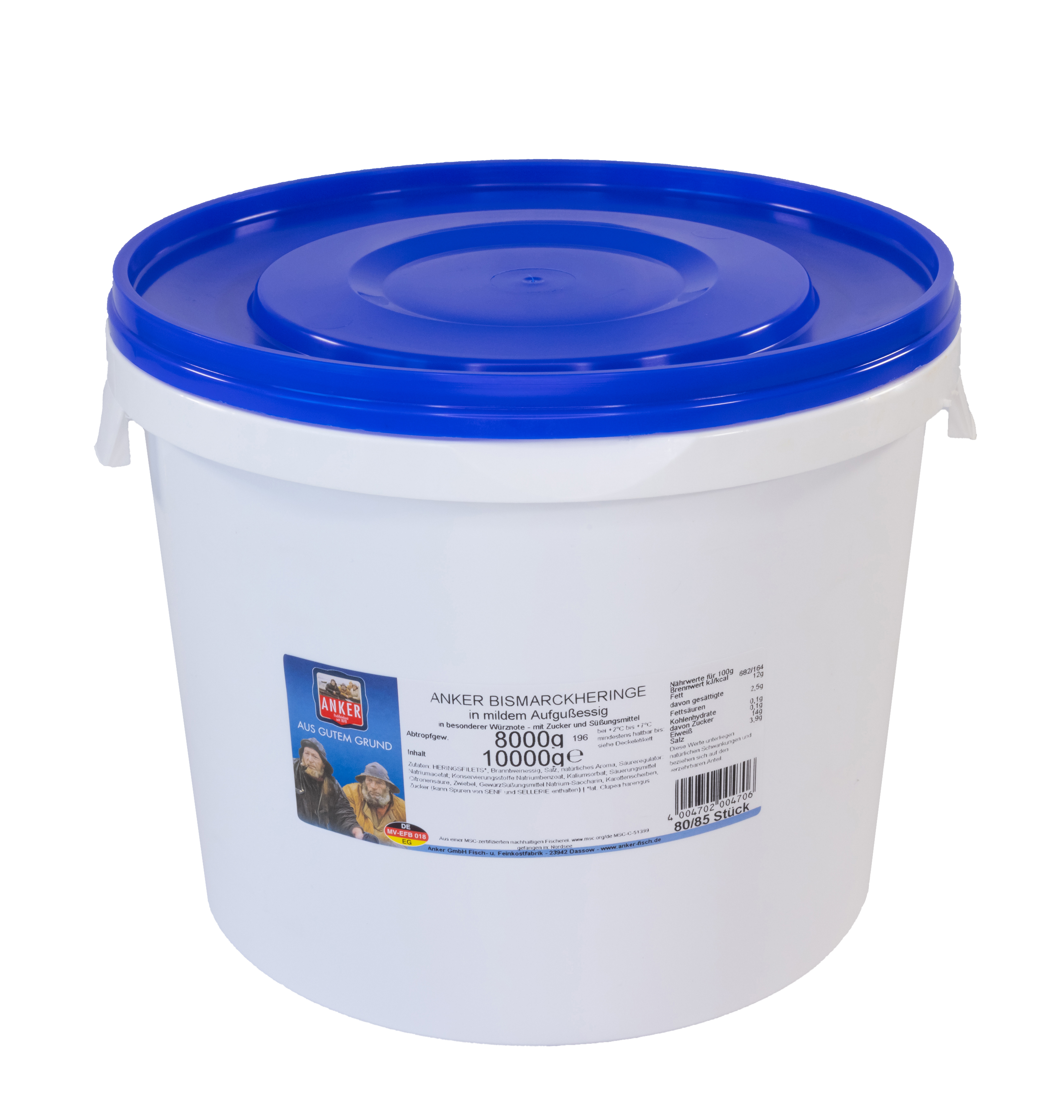 10kg Eimer Bismarckhering